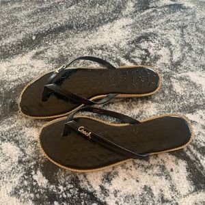 Coach sandals